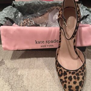 Kate Spade Animal Print Heels